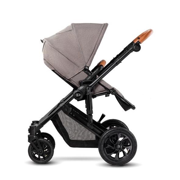 KINDERKRAFT KOČÁREK KOMBINOVANÝ PRIME 3V1 BEIGE + KOŠ NA PLENY ANGELCARE - TROJKOMBINACE - KOČÁRKY A PŘÍSLUŠENSTVÍ