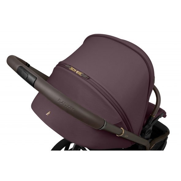 KIKKABOO KOČÁREK 2V1 GOYA PLATINUM MERLOT - DVOJKOMBINACE - KOČÁRKY A PŘÍSLUŠENSTVÍ