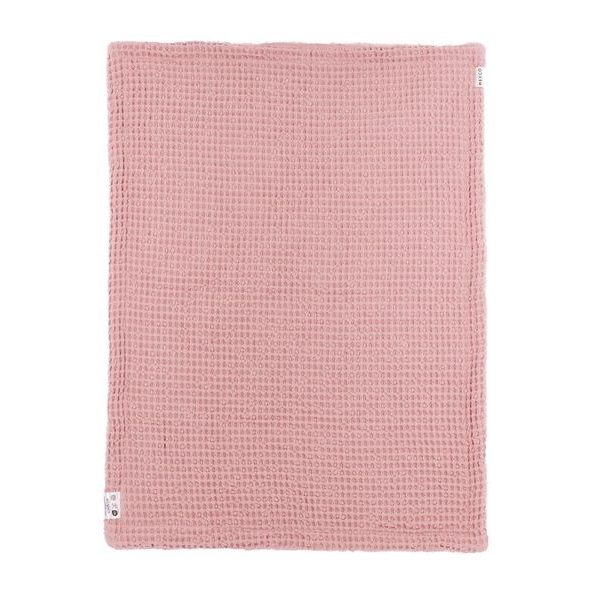 MEYCO DEKA DO POSTÝLKY WAFFLE TEDDY FLEECE - OLD PINK - DĚTSKÉ DEKY PRO MIMINKA - SPINKÁNÍ