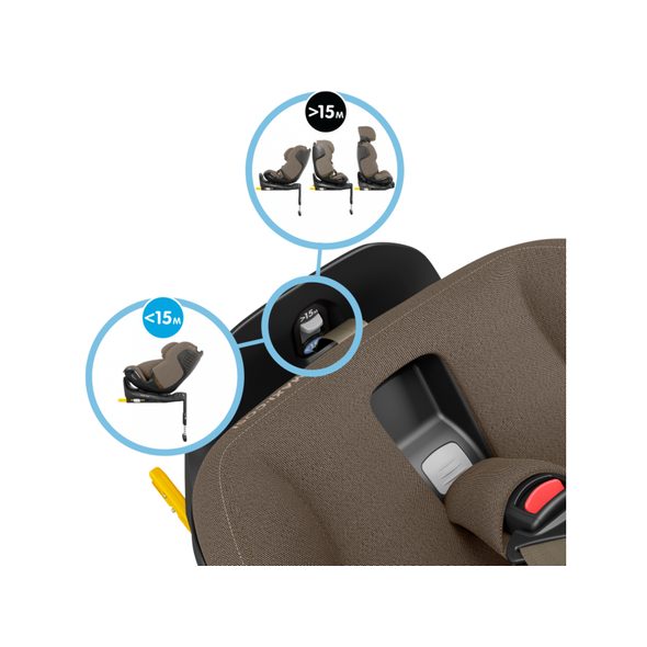 MAXI-COSI EMERALD 360 PRO AUTOSEDAČKA AUTHENTIC TRUFFLE - AUTOSEDAČKY 0-36KG - AUTOSEDAČKY A PŘÍSLUŠENSTVÍ