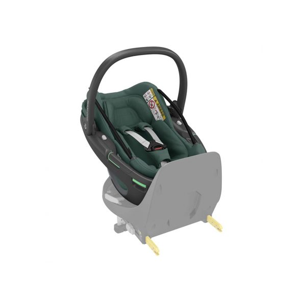 MAXI-COSI CORAL 360 AUTOSEDAČKA ESSENTIAL GREEN + ZÁKLADNA FAMILYFIX 360 PRO - AUTOSEDAČKY 0-13KG - AUTOSEDAČKY A PŘÍSLUŠENSTVÍ