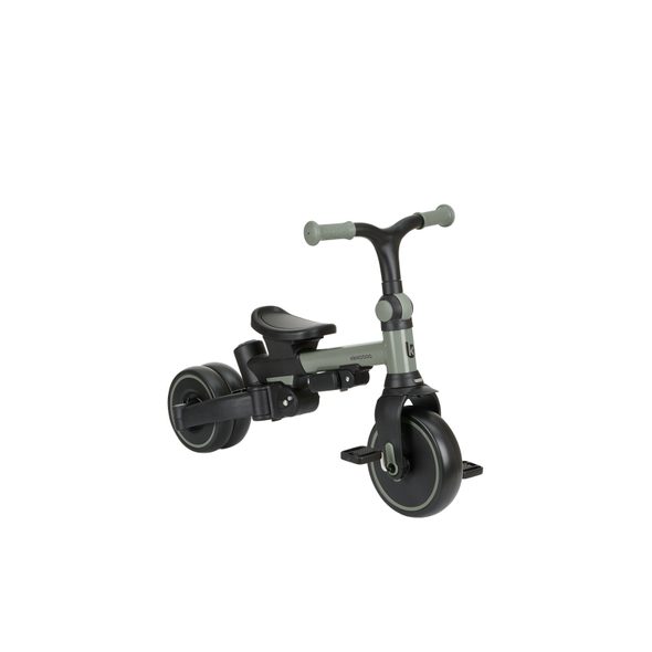 KIKKABOO TŘÍKOLKA 8V1 ALUMA ARMY GREEN - TŘÍKOLKY ŠLAPACÍ - NOŠENÍ & SPORT