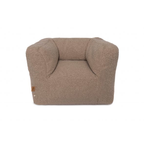 JOLLEIN KŘESLO DĚTSKÉ BEANBAG TEDDY WARM SAND - KŘESÍLKA - SPINKÁNÍ