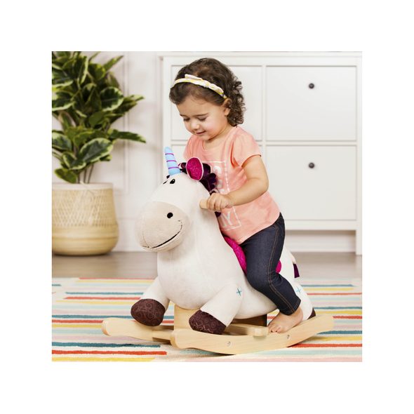 B-TOYS HOUPACÍ JEDNOROŽEC DILLY DALLY - HOUPADLA - PRO DĚTI