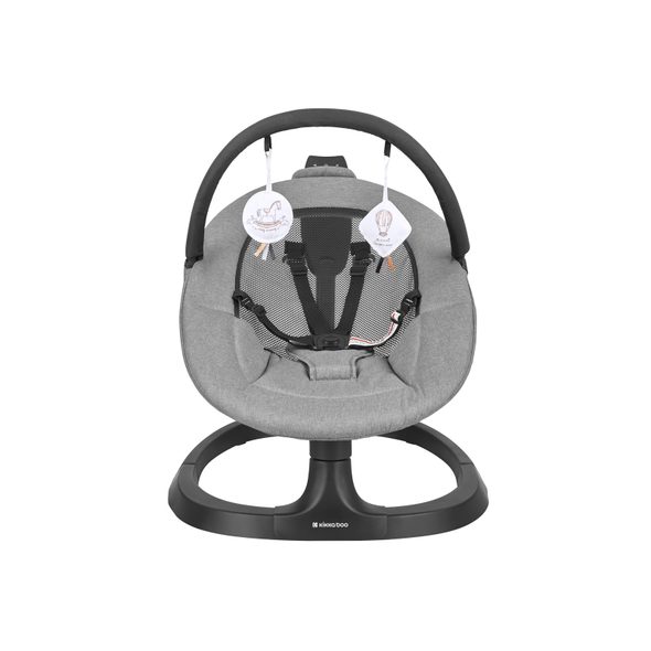KIKKABOO HOUPACÍ LEHÁTKO ELEKTRICKÉ ZAZU GREY - KŘESÍLKA - SPINKÁNÍ