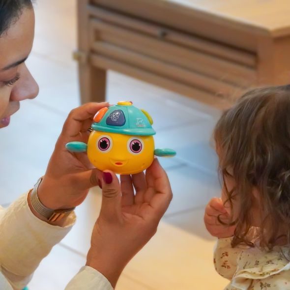 BO JUNGLE HUDEBNÍ RYBKA GOOFY 12M+ - HRAČKY SE ZVUKY - PRO DĚTI