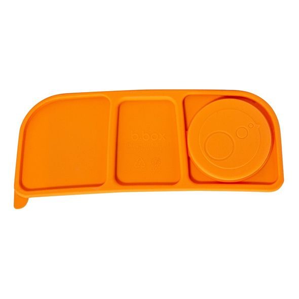 B.BOX NÁHRADNÍ SILIKONOVÉ TĚSNĚNÍ NA SVAČINOVÝ BOX VELKÝ - ORANŽOVÉ - USKLADNĚNÍ JÍDLA - KRMENÍ