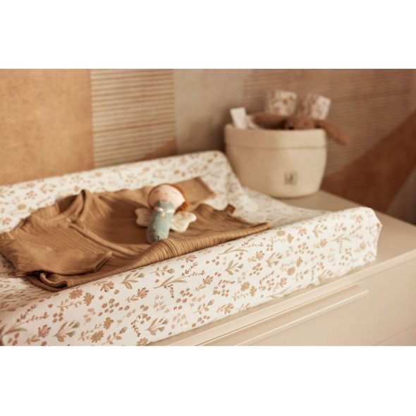JOLLEIN POTAH NA PŘEBALOVACÍ PODLOŽKU 50X70CM BLOOMY - POTAHY NA PŘEBALOVACÍ PODLOŽKY - PŘEBALOVÁNÍ