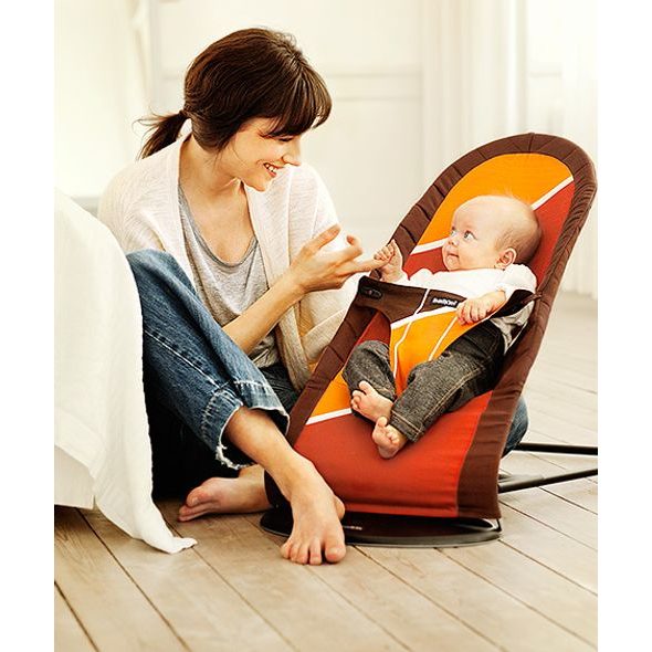 BABYBJÖRN BABYSITTER BALANCE RETRO - LEHÁTKA A HOUPADLA - SPINKÁNÍ