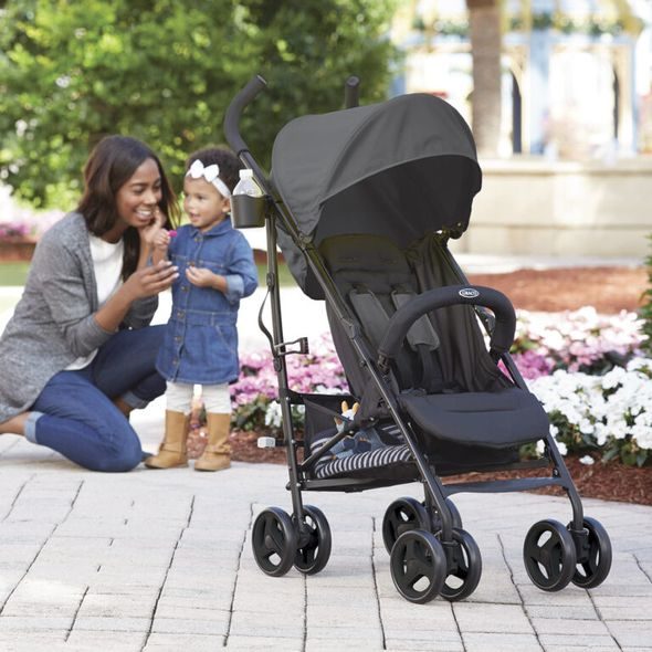 GRACO TRAVELITE BLACK / GREY - GOLFOVÉ KOČÁRKY - KOČÁRKY A PŘÍSLUŠENSTVÍ