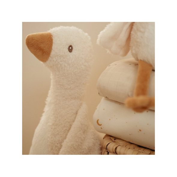 LITTLE DUTCH HUSA PLYŠOVÁ 25 CM NEWBORN NATURALS - FARMA - PRO DĚTI