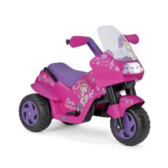 PEG PEREGO LITTLE SINGER VOZIDLA 6V - 1 MOTOR - ELEKTRICKÁ VOZÍTKA - PRO DĚTI