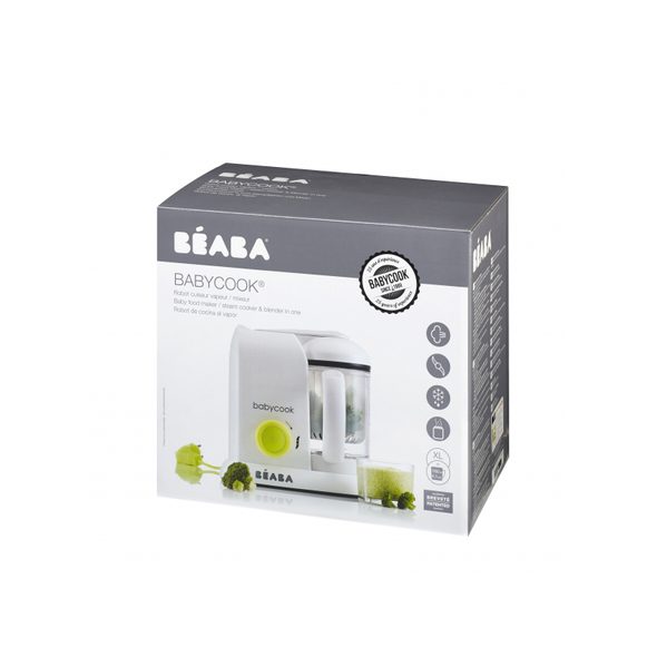 BEABA PARNÍ VAŘIČ + MIXÉR BABYCOOK SOLO NEONOVÝ - KUCHYŇSKÉ PŘÍSTROJE - KRMENÍ