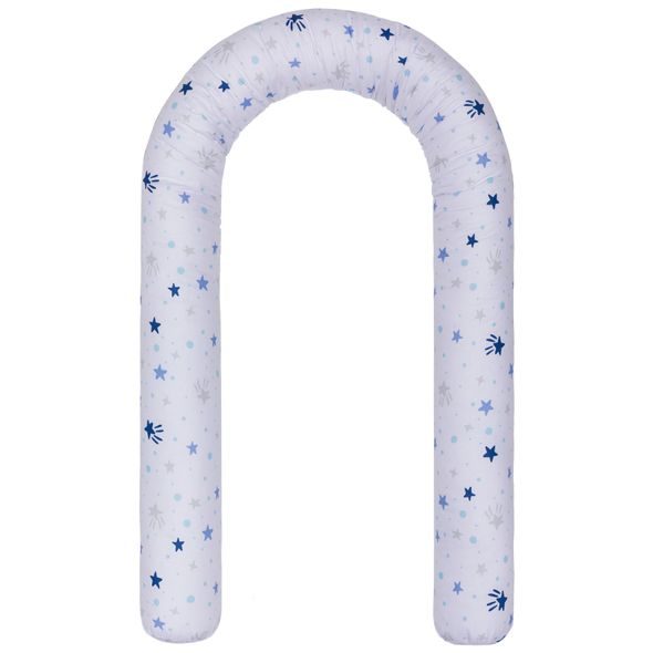 FILLIKID MANTINEL VÁLEC DO POSTÝLKY JERSEY STARS WHITE/BLUE 190 CM - MANTINELY - SPINKÁNÍ