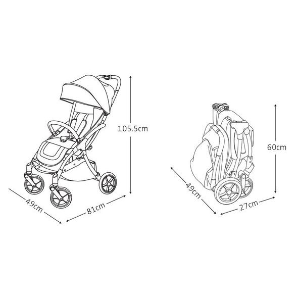 AVOVA SPORTOVNÍ KOČÁREK CITY RANGER 2022 BLUE FIELD - SPORTOVNÍ KOČÁRKY - KOČÁRKY A PŘÍSLUŠENSTVÍ