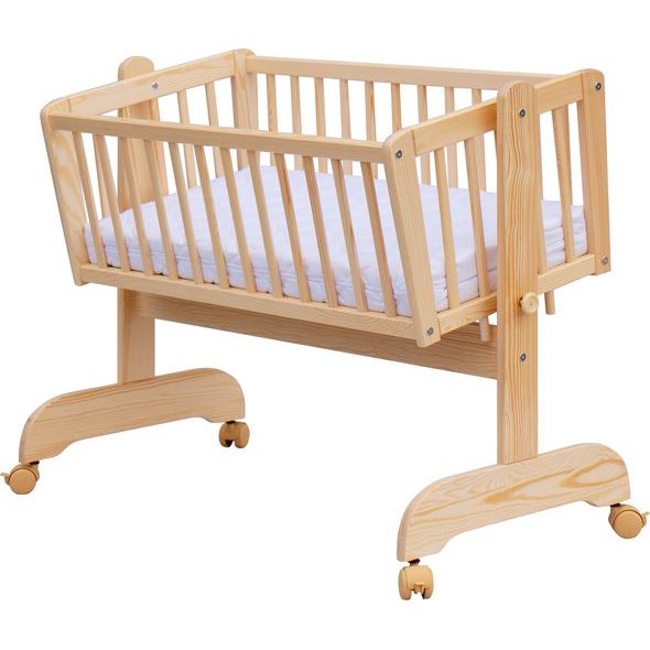 KOLÉBKA SCARLETT BOROVICE- PŘÍRODNÍ - KOŠÍKY A KOLÉBKY - SPINKÁNÍ