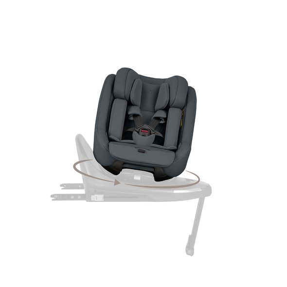KIKKABOO SET I-CLASS 360 I-SIZE AUTOSEDAČKA 40-87CM + AUTOSEDAČKA 40-105CM + ZÁKLADNA OTOČNÁ GRAPHITE - AUTOSEDAČKY 0-13KG - AUTOSEDAČKY A PŘÍSLUŠENSTVÍ