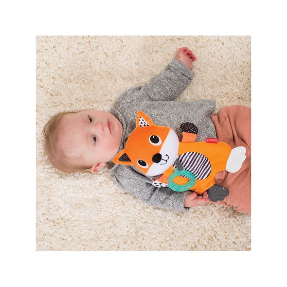 INFANTINO MUCHLÁČEK LIŠKA S KOUSÁTKY - USÍNÁČCI MAZLÍCÍ - PRO DĚTI