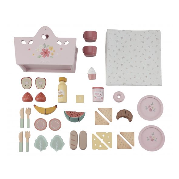 LITTLE DUTCH SADA NA PIKNIK DŘEVĚNÁ - DŘEVĚNÉ HRAČKY - PRO DĚTI