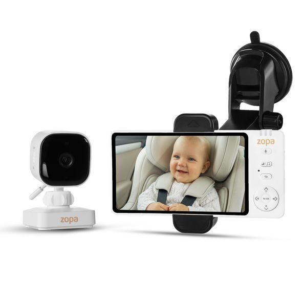 ZOPA DIGITÁLNÍ VIDEO MONITOR HOME & CAR 3V1 - ELEKTRONICKÉ CHŮVIČKY - SPINKÁNÍ