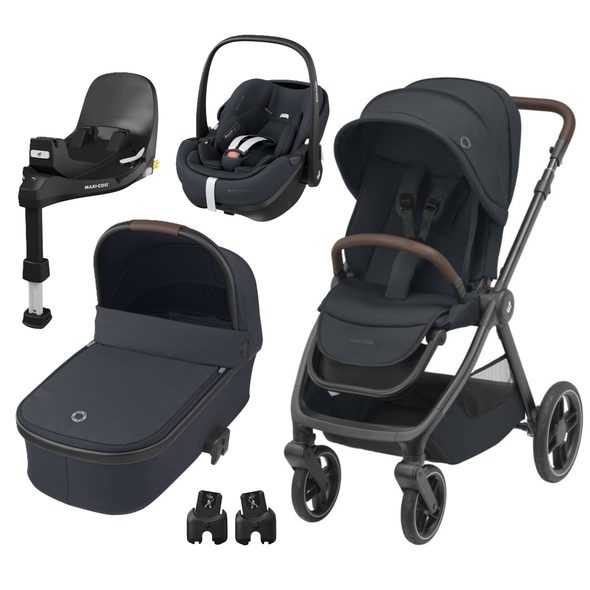MAXI-COSI SET OXFORD + KORBA ORIA + ADAPTÉRY + PEBBLE 360 PRO² + ZDARMA FAMILYFIX 360 PRO - TROJKOMBINACE - KOČÁRKY A PŘÍSLUŠENSTVÍ