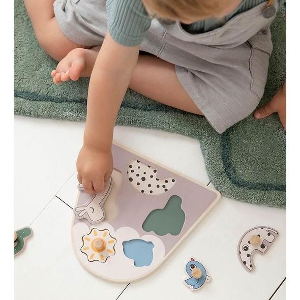 DONE BY DEER DŘEVĚNÉ PUZZLE LALEE - MOTORICKÉ A HRY - PRO DĚTI