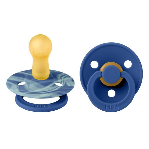 BIBS COLOUR DUDLÍKY Z PŘÍRODNÍHO KAUČUKU 2KS VEL.1 - ŠIDÍTKA A DOPLŇKY - KRMENÍ