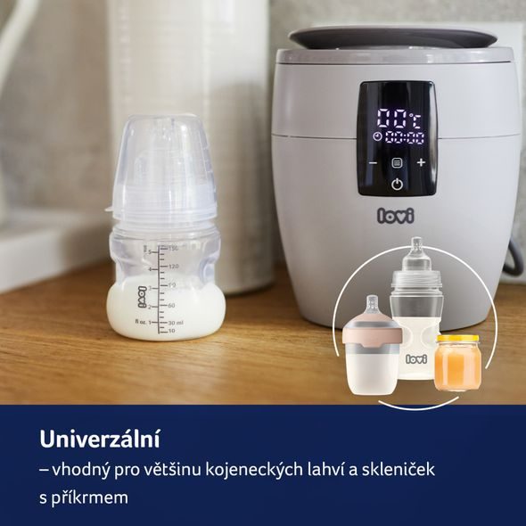 LOVI ELEKTRICKÝ OHŘÍVAČ LAHVÍ BÍLÝ - OHŘÍVAČKY MLÉKA A STRAVY - KRMENÍ
