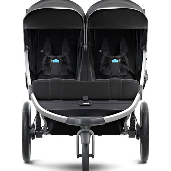 THULE URBAN GLIDE² DOUBLE JET BLACK - KOČÁRKY PRO DVOJČATA - KOČÁRKY A PŘÍSLUŠENSTVÍ