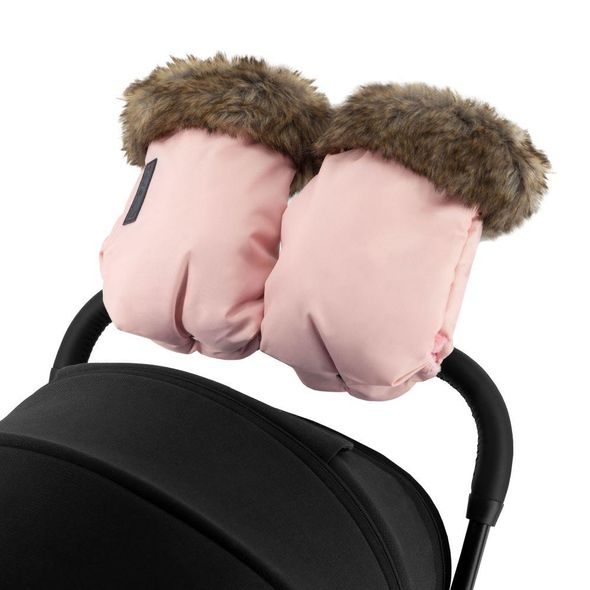 MOMI RUKAVICE KE KOČÁRKU MOMI RŮŽOVÉ - RUKÁVNÍKY NA KOČÁREK - KOČÁRKY A PŘÍSLUŠENSTVÍ