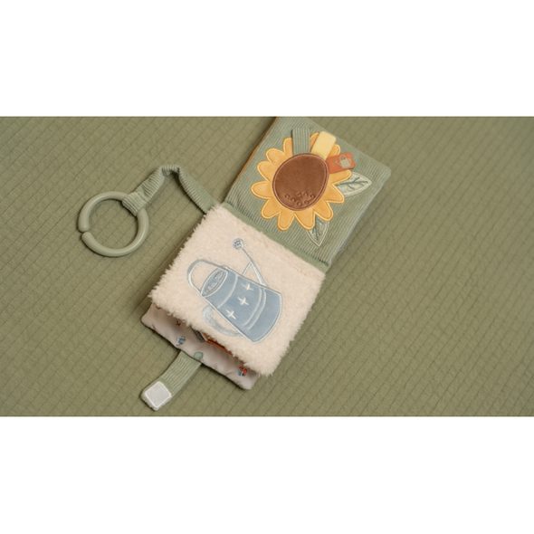 LITTLE DUTCH ZÁVĚSNÁ TEXTILNÍ KNÍŽKA S AKTIVITAMI FARMA - KNÍŽKY PRO NEJMENŠÍ - PRO DĚTI