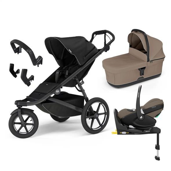 THULE TROJKOMBINACE 6V1 URBAN GLIDE 3 + KORBA + PŘÍSLUŠENSTVÍ 2026 + MAXI-COSI PEBBLE 360 PRO² + ZÁKLADNA FAMILYFIX 360 PRO - KOMBINACE S PŘÍSLUŠENSTVÍM - KOČÁRKY A PŘÍSLUŠENSTVÍ