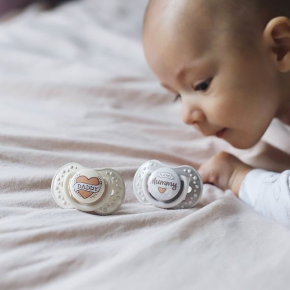 LOVI DUDLÍK SILIKONOVÝ DYNAMICKÝ I LOVE 0-6M 2KS - ŠIDÍTKA A DOPLŇKY - KRMENÍ