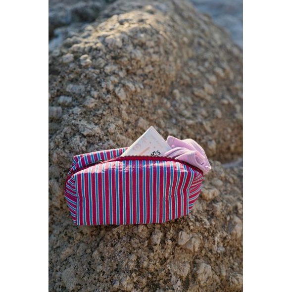 STUDIO NOOS POPLIN POUCH KABELKA RASBERRY STRIPED - DOPLŇKY - PRO MAMINKY