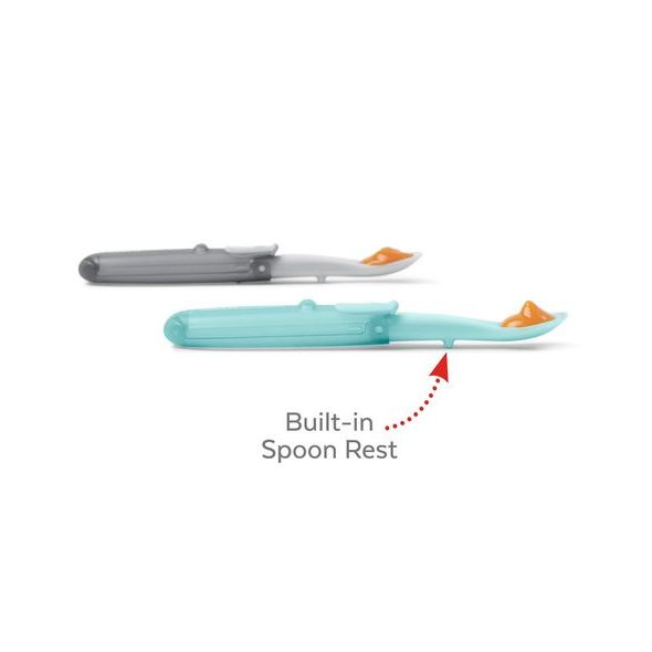 SKIP HOP LŽIČKY CESTOVNÍ SKLÁDACÍ 2KS 3M+ - LŽIČKY A PŘÍBORY - KRMENÍ