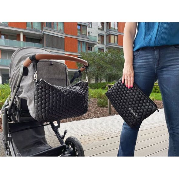 PINKIE ORGANIZÉR BIG COMB BLACK - ORGANIZÉRY A KOŠÍKY - KOČÁRKY A PŘÍSLUŠENSTVÍ