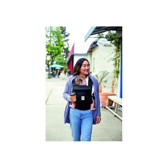 ERGOBABY ADAPT SOFT TOUCH COTTON ONYX BLACK - ERGONOMICKÁ NOSÍTKA - NOŠENÍ & SPORT