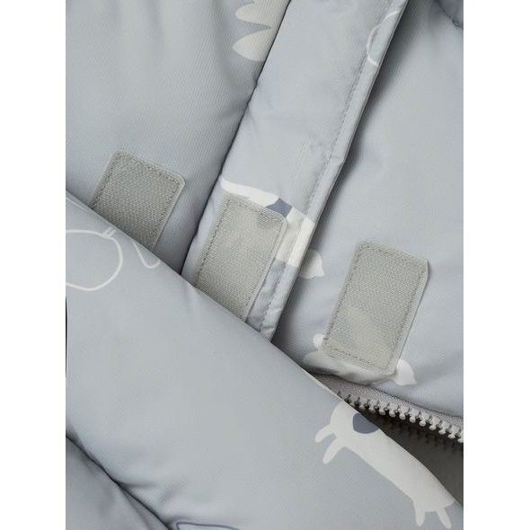 LEOKID FUSAK TRANSFORMER LIGHT GREY WOOF - FUSAKY DO KOČÁRKU - KOČÁRKY A PŘÍSLUŠENSTVÍ