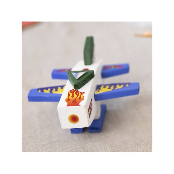 CREATIV COMPANY KREATIVNÍ SADA LETADLO DŘEVĚNÉ - VÝTVARNÉ POMŮCKY A HRAČKY - PRO DĚTI