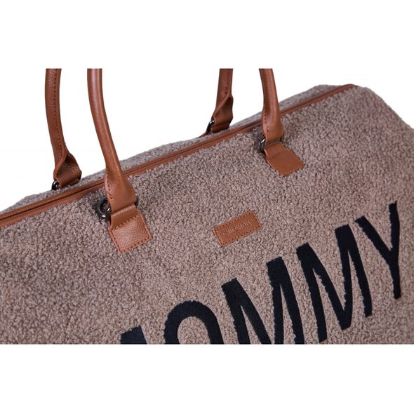 CHILDHOME PŘEBALOVACÍ TAŠKA MOMMY BAG TEDDY SOFT BROWN - PŘEBALOVACÍ TAŠKY - KOČÁRKY A PŘÍSLUŠENSTVÍ