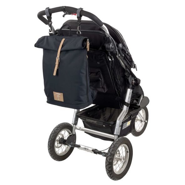 LÄSSIG GREEN LABEL ROLLTOP BACKPACK NIGHT BLUE - PŘEBALOVACÍ BATOHY - KOČÁRKY A PŘÍSLUŠENSTVÍ