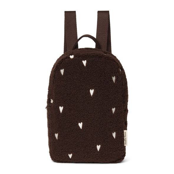 STUDIO NOOS TEDDY MINI BACKPACK BATŮŽEK CHOCOLATE HEARTS - DOPLŇKY - PRO MAMINKY