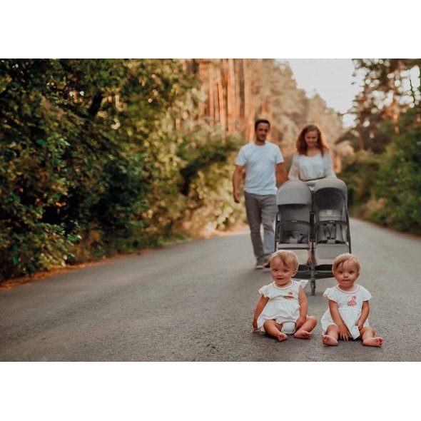 INGLESINA TWIN SKETCH 2024 NAVY - KOČÁRKY PRO DVOJČATA - KOČÁRKY A PŘÍSLUŠENSTVÍ