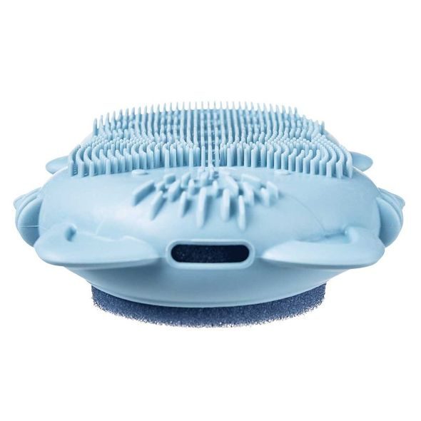 B.BOX DĚTSKÝ KOUPACÍ KARTÁČ S HOUBIČKOU - MODRÝ - ŽÍNKY A HOUBIČKY - KOUPÁNÍ A ZDRAVÍ