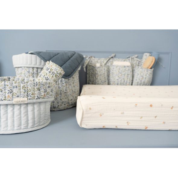 LITTLE DUTCH PLENY 70X70CM FOREST ADVENTURE & DENIM BLUE 2 KS - LÁTKOVÉ PLENY SKLÁDANÉ - PŘEBALOVÁNÍ