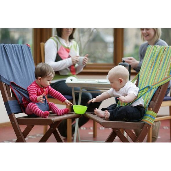 TOTSEAT PŘENOSNÁ TEXTILNÍ ŽIDLIČKA - JÍDELNÍ ŽIDLIČKY CESTOVNÍ - KRMENÍ