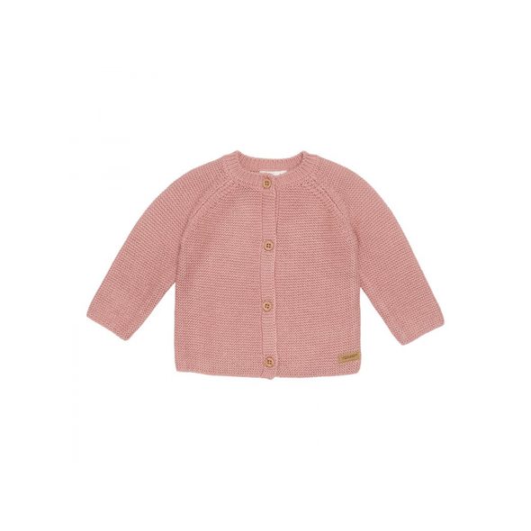 LITTLE DUTCH KARDIGAN PLETENÝ VINTAGE PINK VEL. 68 - KABÁTKY, MIKINKY - PRO DĚTI