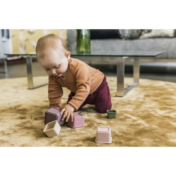 ZOPA SILIKONOVÉ STOHOVACÍ KALÍŠKY - STOHOVACÍ HRAČKY - PRO DĚTI