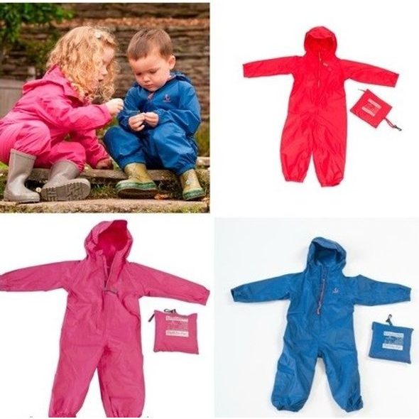 HIPPYCHICK WATERPROOF PACKASUIT NEPROMOKAVÝ OVERAL - OVERALY - PRO DĚTI