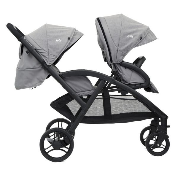 JOIE EVALITE DUO GREY FLANNEL - KOČÁRKY PRO SOUROZENCE - KOČÁRKY A PŘÍSLUŠENSTVÍ